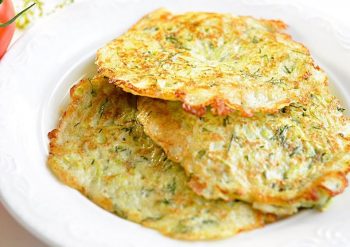 Zucchini pancakes